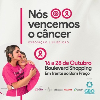 Exposição “Elas Venceram o Câncer”