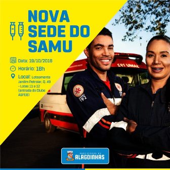 Prefeitura de Alagoinhas inaugura nova base do SAMU nesta sexta
