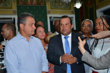 Rui Costa faz visita de cortesia ao presidente da Câmara de Salvador