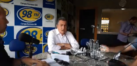 Rui Costa na 98 FM em Campo Formoso