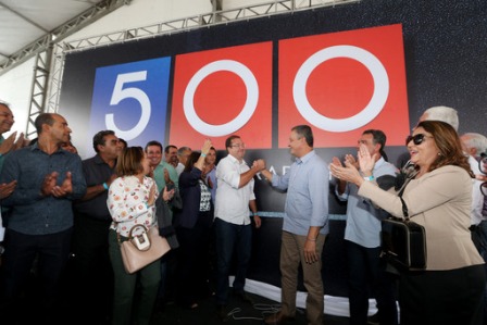 Em Morro do Chapéu, Rui celebra 500 viagens ao interior com entregas