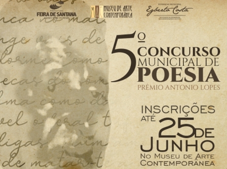 5º Concurso Municipal de Poesia - Prêmio Antonio Lopes