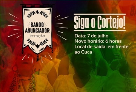 Bando Anunciador já tem data para acontecer