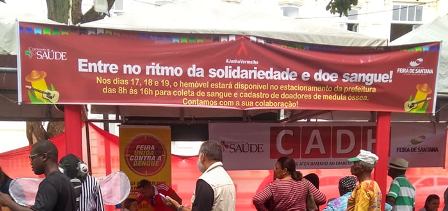 Unidade do Hemoba estará coletando sangue no estacionamento da Prefeitura até quarta-feira (19)-foto site Política In Rosa Anderson Dias