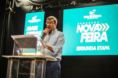 Colbert Martins Filho lançando o Pacote de Investimentos