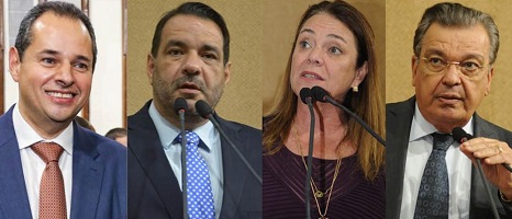 Nelson Leal, Alan Sanches, Fabíola Mansur e Targino Machado receberão Troféu Destaque Parlamentar 2019
