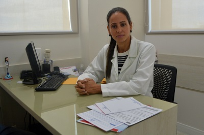 Infectologista Melissa Falcão