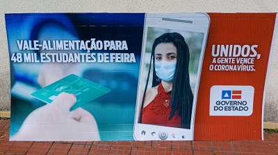 Secretaria do Meio Ambiente recolhe peças publicitárias do Governo do Estado instaladas indevidamente