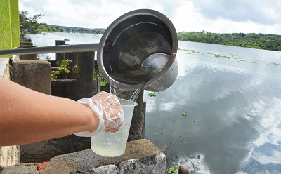 Água de algumas nascentes da sub-bacia do Jacuípe está imprópria para consumo