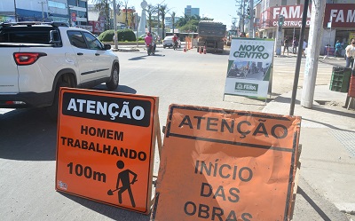 SMT informa mudanças no trânsito por conta de obras do Projeto Novo Centro