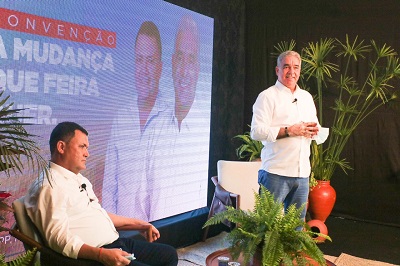 Feira precisa de uma gestão moderna, transparente e que cuide das pessoas, diz Zé Neto ao oficializar candidatura à Prefeitura de Feira