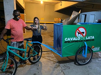 Projeto “Cavalo de Lata” acabará com carroças puxadas por animais em Salvador