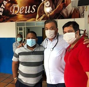 Targino Machado, Deibson Cavalcanti e Murilo Ramon