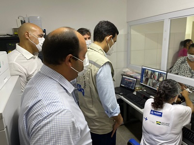 Prefeitura inicia instalação de câmeras de monitoramento nos postos de saúde