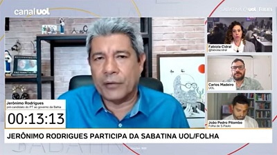 Jerônimo afirma que a Bahia tem lado e critica ex-prefeito “aos poucos, a política vai tirando a máscara dele”