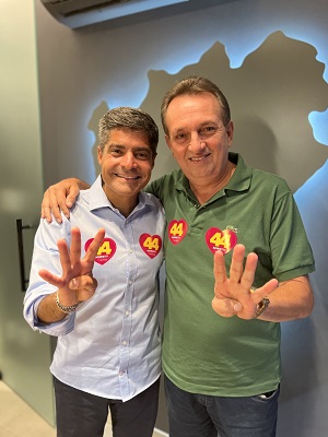 ACM Neto e Ednaldo Ribeiro