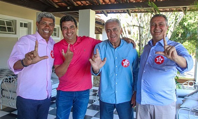 Jerônimo, Adriano Lima, Otto Alencar e Rui Costa