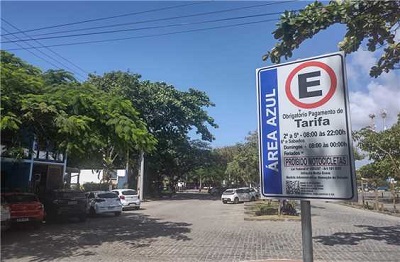 Praia do Forte inicia implantação da Zona Azul em novembro