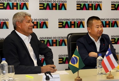 Bahia assina protocolo de intenções com indústria de aerogeradores