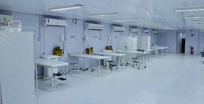 Hospital instalado na Micareta de Feira realizou 130 atendimentos no seu primeiro dia de funcionamento