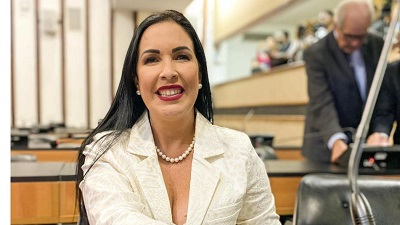 deputada estadual Ludmilla Fiscina (PV)