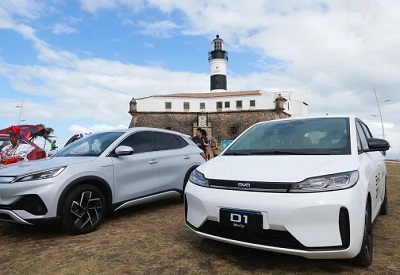 Bahia receberá primeira fábrica de carros elétricos da BYD nas Américas