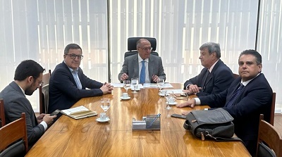 Em encontro com Geraldo Alckmin, prefeito de Feira de Santana discute estratégias para atrair novas indústrias