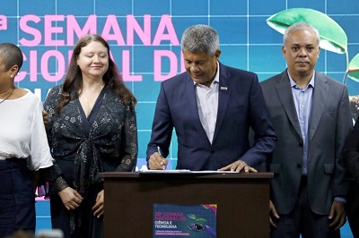 Na abertura da 20ª Semana Nacional de Ciência e Tecnologia, Estado regulamenta setor na Bahia