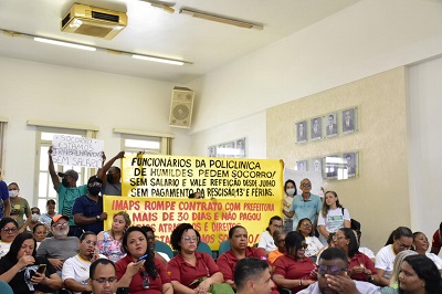 Câmara busca solução para atraso salarial e direitos trabalhistas de servidores que atuavam em policlínica pelo IMAPS