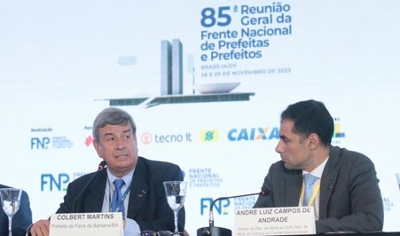 Em reunião da FNP, prefeito de Feira de Santana defende atuação proativa dos governos no enfrentamento à seca