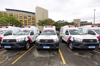 Governo do Estado entrega 68 ambulâncias tipo van para 66 municípios baianos
