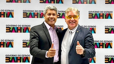 Zé Neto e governador se reúnem para alinhar entrega de obras e mais ações para Feira e região