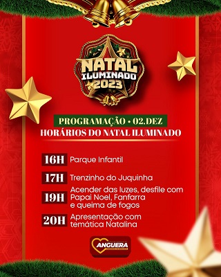 Natal Iluminado de Anguera 2023