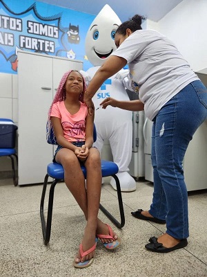 Bahia registra aumento de cobertura vacinal em 2023