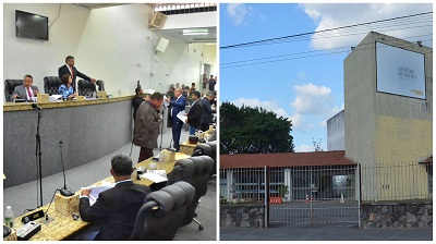 Com sede em reforma, sessão da Câmara de Feira de Santana será realizada no Amélio Amorim