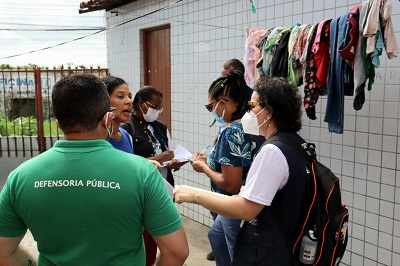 Órgãos recomendam plano de ação em prol de indígenas Warao em Feira de Santana