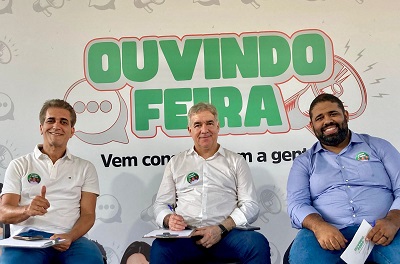 Robinson Almeida, Zé Neto e Felipe Freitas