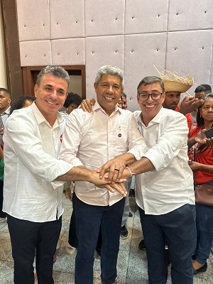 Rogério Costa, Jerônimo Rodrigues e Val de Dezinho