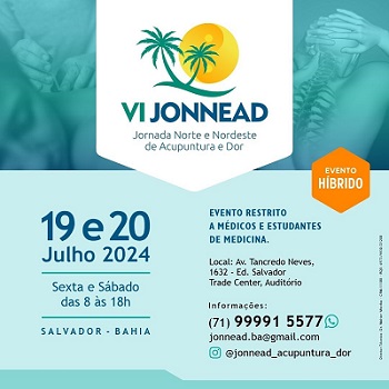 VI Jornada Norte e Nordeste de Acupuntura e Dor (JONNEAD)