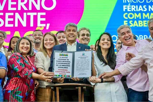 Governador anuncia R$100 milhões para construção de escolas na Matinha, Jaguara e ampliações em Bonfim de Feira, Maria Quitéria e na sede