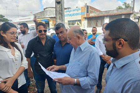 Prefeito autoriza obras de reforma e ampliação da UBS da Mangabeira