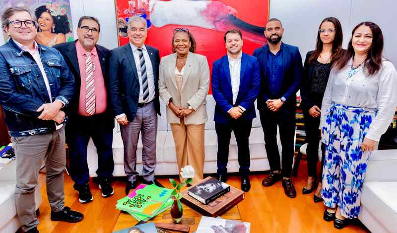 Zé Neto e representantes da música e cultura gospel se reúnem com ministra Margareth Menezes para fortalecer o segmento