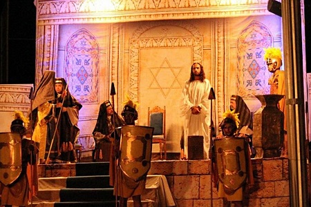 Espetáculo Paixão e Morte de Cristo será apresentado nos dias 11, 12 e 13 de abril no Joia da Princesa