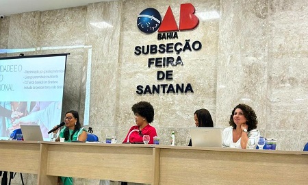 Justiça do Trabalho, MPT e OAB promovem diálogo sobre os direitos das mulheres em Feira de Santana