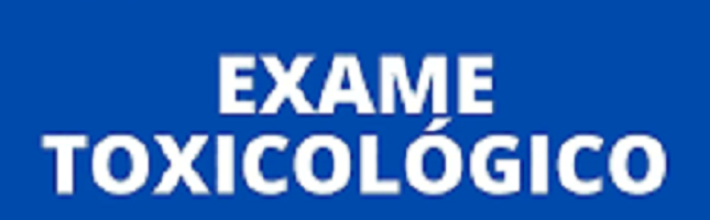 exame toxicológico
