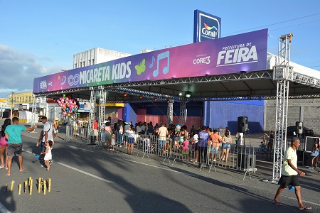 Espaço Kids funcionará em novo endereço durante a Micareta 2025