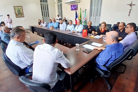 Prefeito Jose Ronaldo recebe dirigentes de classe Foto ACM (7)