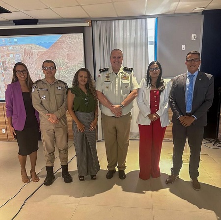 Comissão de Direito Militar da OAB Feira participa de workshop da CPR-L