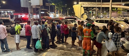 ISAS e Rondesp fazem campanha do agasalho em Feira de Santana
