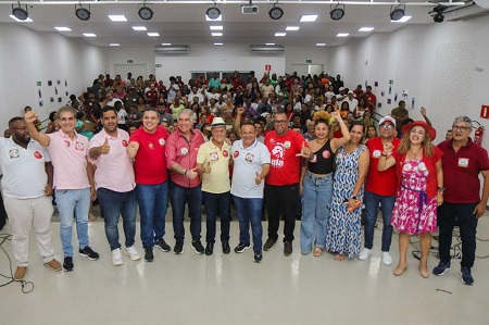 Lideranças do PT de Feira de Santana reforça união e apoio às candidaturas de Adriano Costa e Tássio Brito